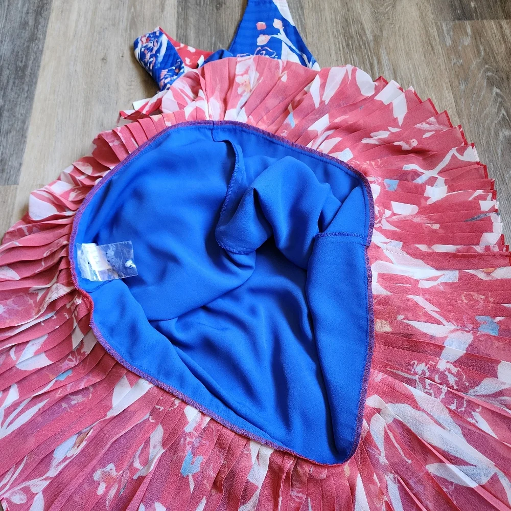 TANYA TAYLOR PARROT TULIP EVA DRESS - Picture 10 of 12